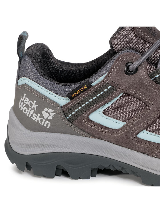 Jack Wolfskin Jack Wolfskin Трекінгові черевики Vojo 3 Texapore Low W 4042451 Сірий