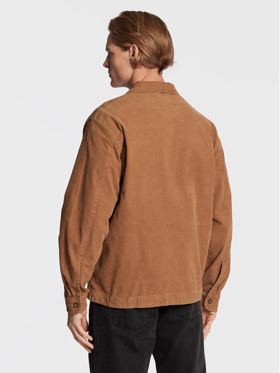 Lindbergh Veste de mi saison 30 307100 Marron Oversize Modivo