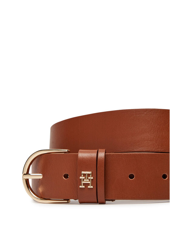 Tommy Hilfiger Tommy Hilfiger Ženski pas Essential Effortless 3.5 AW0AW16837 Rjava