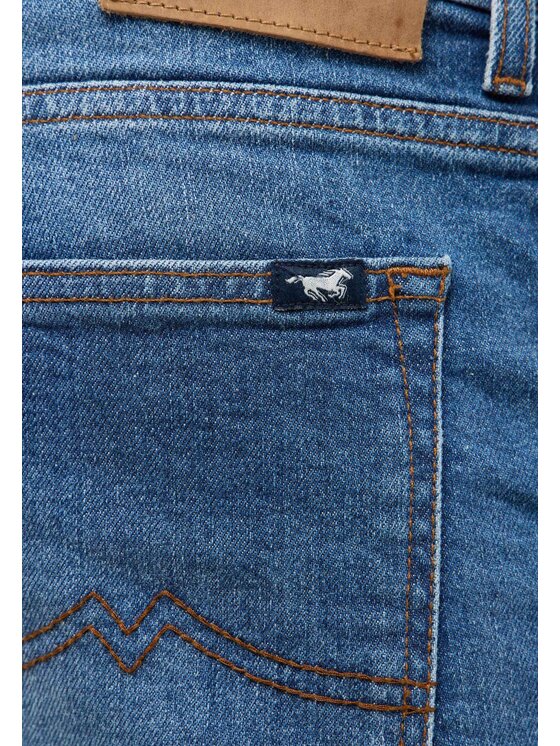 Mustang Mustang Jeansy Style Orlando Slim Niebieski Slim Fit