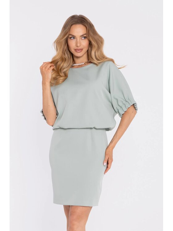 Made of Emotion Made of Emotion Abito da cocktail M904 Verde chiaro Oversize