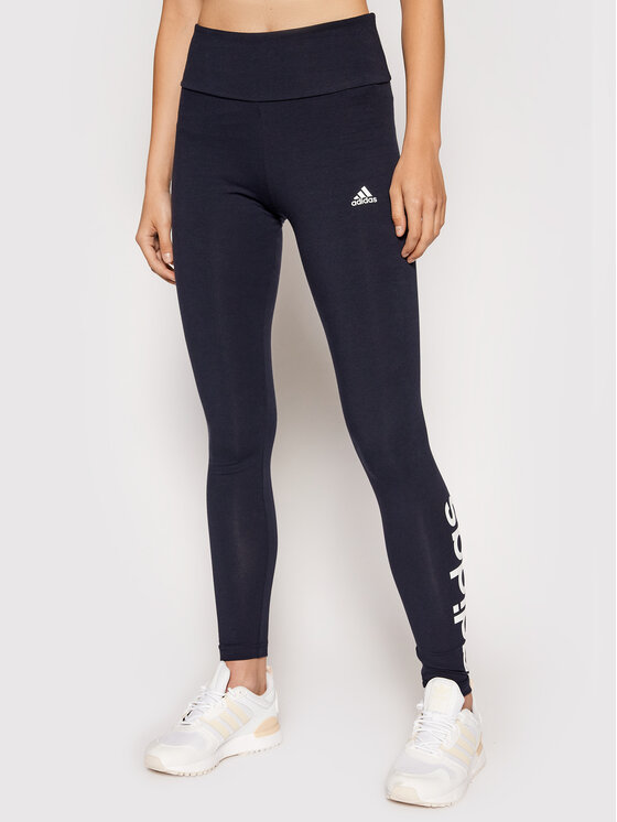 Adidas Leggings Essentials Logo H07781 Tamnoplava Extra Slim Fit