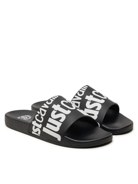 Just Cavalli Just Cavalli Šlepetės 76QA3SZ1 Juoda