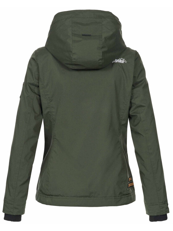 Marikoo Marikoo Kurtka przejściowa Erdbeere Zielony Regular Fit