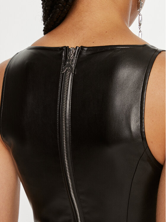 Patrizia Pepe Patrizia Pepe Гащеризон 8T0041 E005 Черен Slim Fit