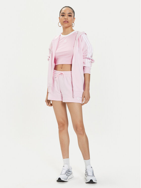 adidas adidas Jopa Essentials 3-Stripes IR6132 Roza Loose Fit