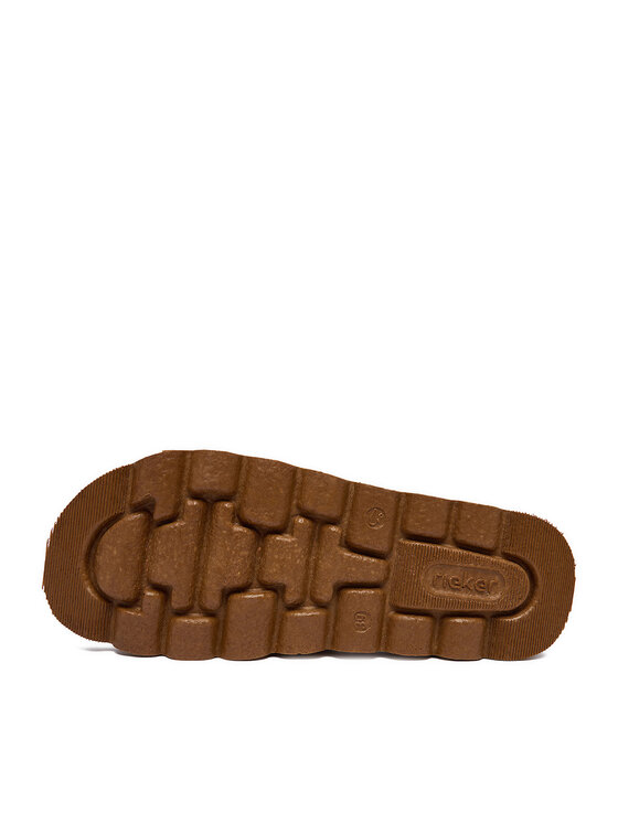 Rieker Rieker Klapki CEO-V8763-60 Złoty