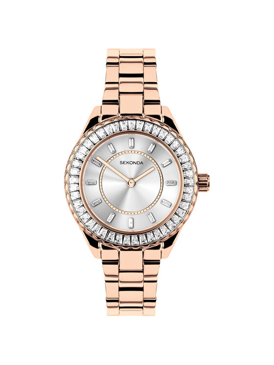 Sekonda Sekonda Zegarek 40671 Różowe złoto