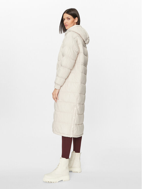 Columbia Columbia Zimní bunda Pike Lake™ II Long Jacket Écru Regular Fit