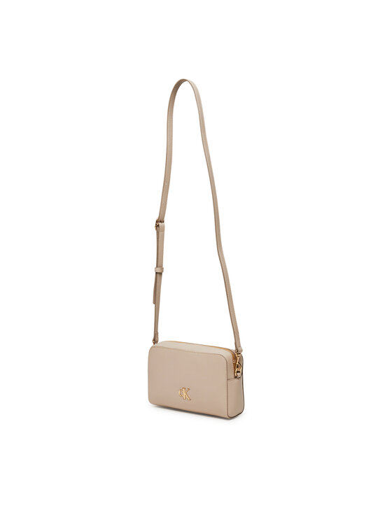 Calvin Klein Jeans Calvin Klein Jeans Geantă Minimal Monogram Ew Camera Bag LV04K3162G Écru