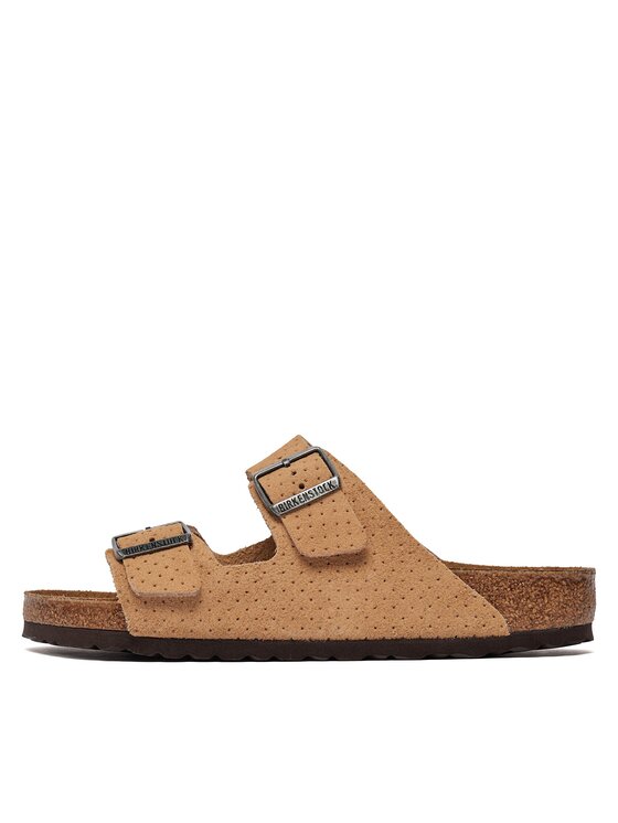 Birkenstock Birkenstock Klapki Arizona 1027075 Beżowy