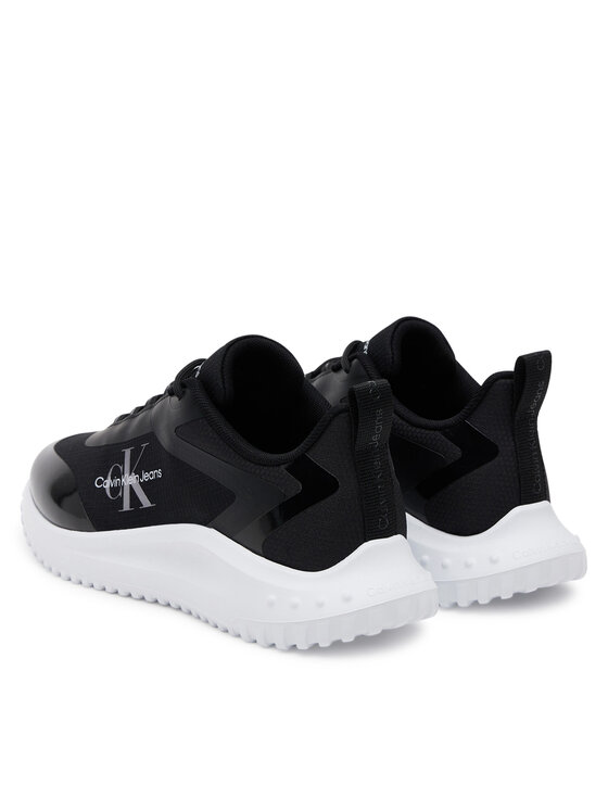 Calvin Klein Jeans Calvin Klein Jeans Sportcipők Eva Runner Low Lace Mix Ml Wn YW0YW01442 Fekete