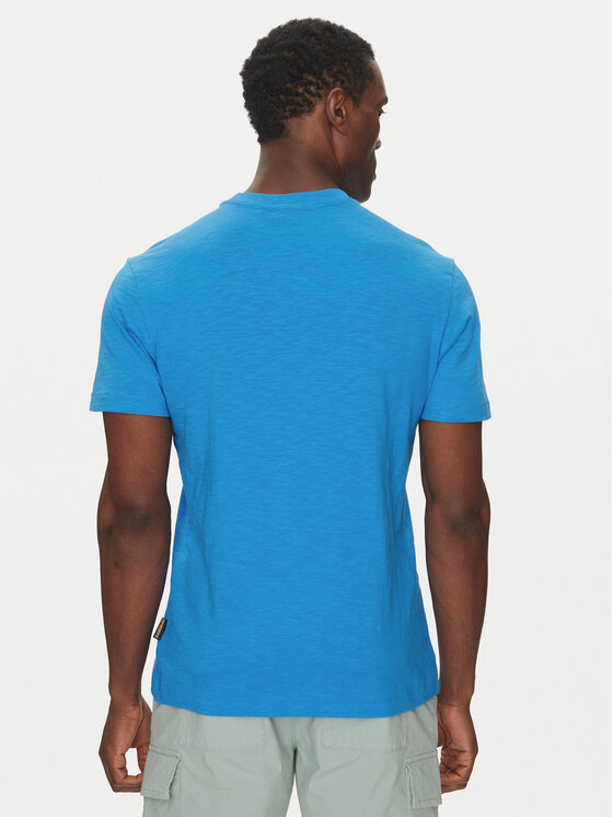 Napapijri Napapijri T-Shirt S-Arbia NP0A4IE3 Modrá Regular Fit