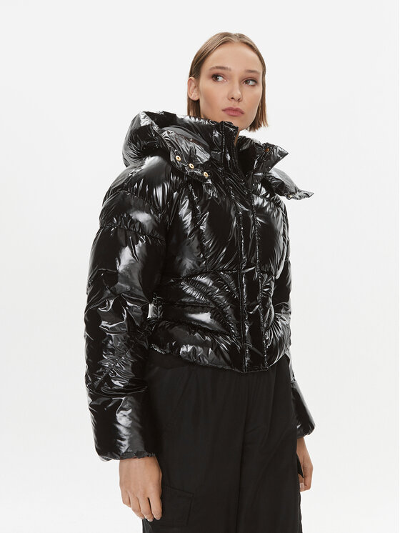 PINKO PINKO Geacă de iarnă Gateway 101596 A00N Negru Regular Fit