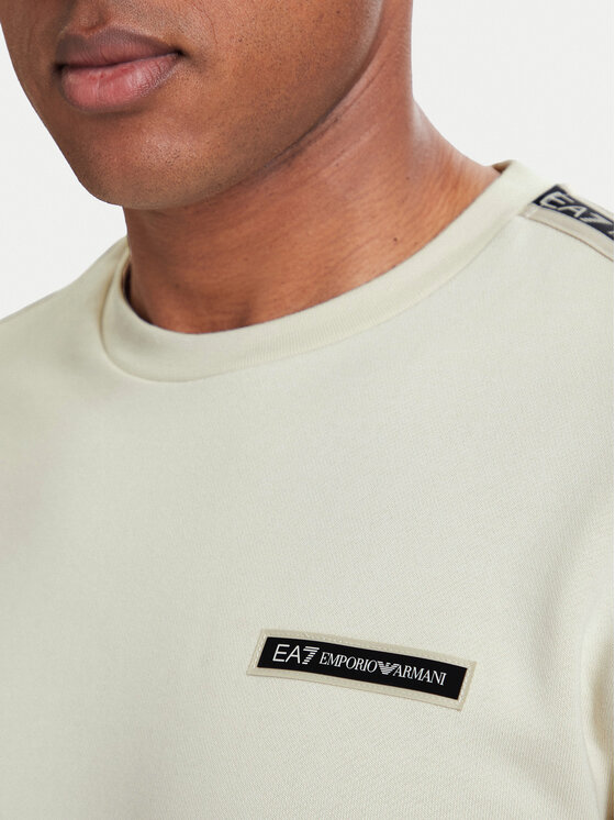 EA7 Emporio Armani EA7 Emporio Armani Mikina 7M002195 AF10377 U1079 Světle béžová Regular Fit
