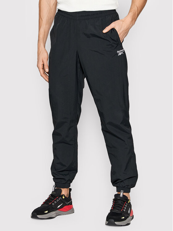 Reebok MYT sweatpants pants with contrast pull detail in black