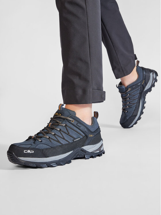 CMP CMP Bakancs Rigel Low Trekking Shoes Wp 3Q13247 Fekete