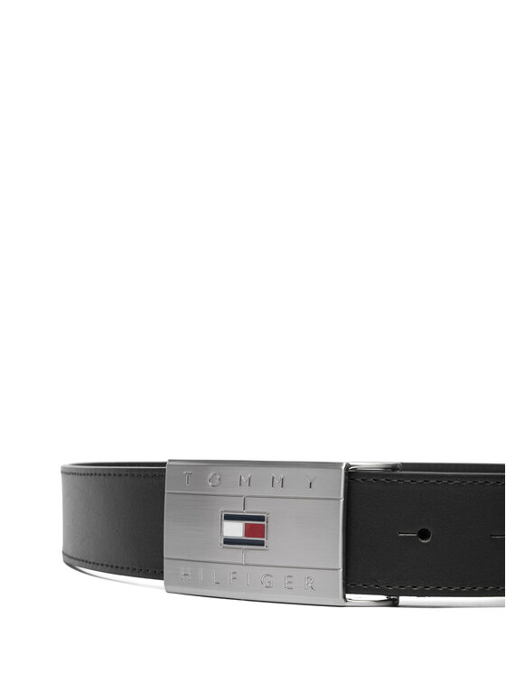 Tommy Hilfiger Tommy Hilfiger Колан Th Flag Plaque Belt AM0AM14322 Кафяв