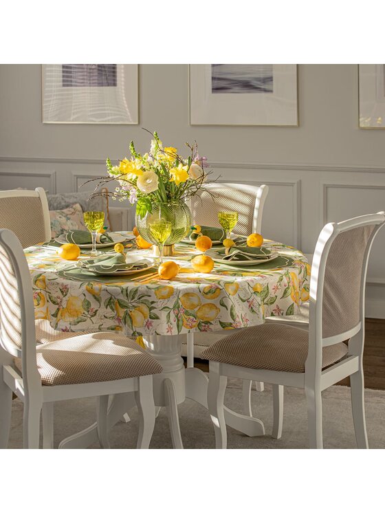 Roseberry Home Roseberry Home Obrus Lemonade Żółty