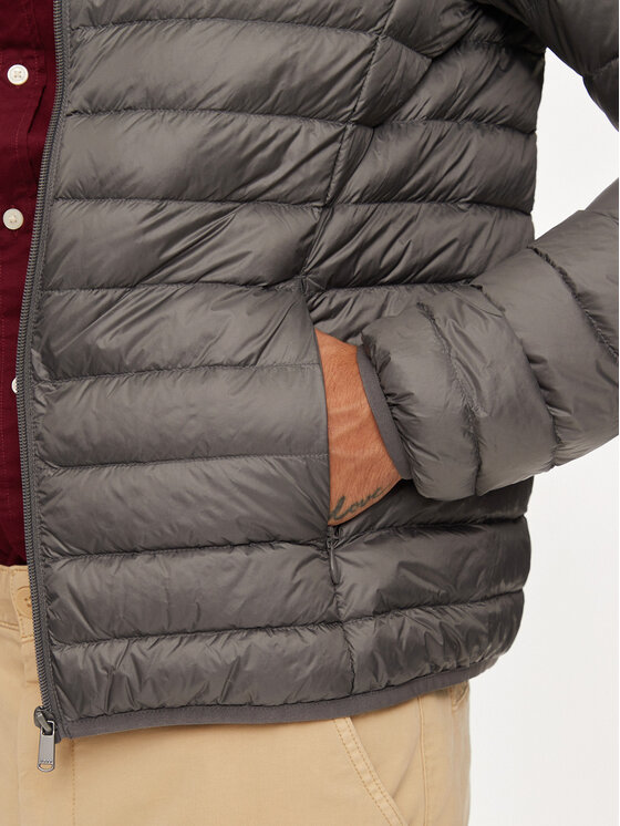 Jott Jott Vatovaná bunda Mat P000MDOW02 Šedá Slim Fit