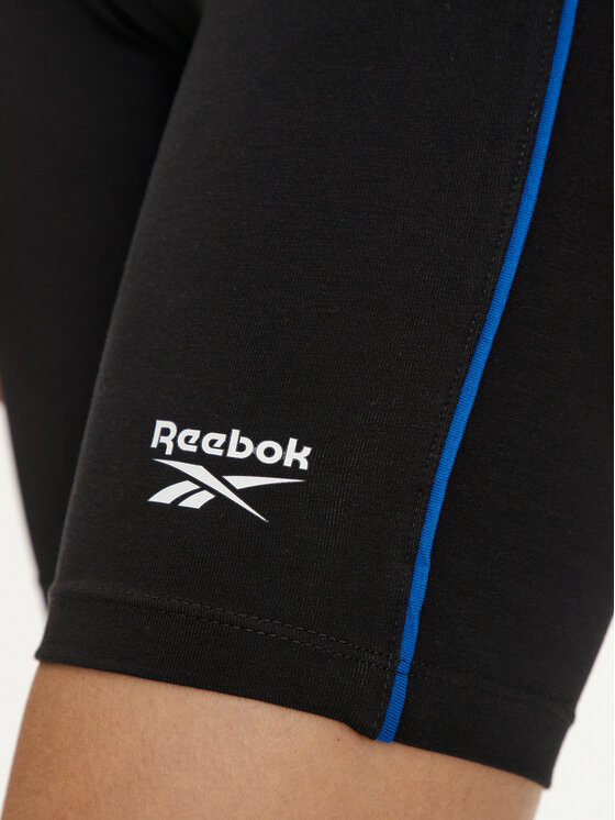 Reebok Reebok Sportovní kraťasy Rie Bike Short 100037097 Černá Slim Fit