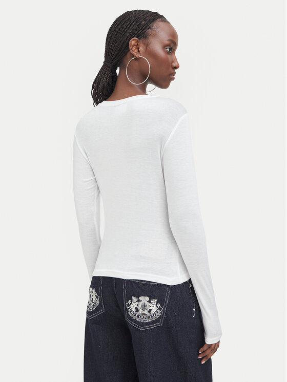 Juicy Couture Juicy Couture Bluse JCWCT226328 Weiß Regular Fit