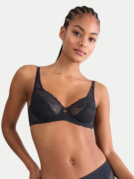 Triumph Triumph Sutien cu armătură Amourette Graphic 10229007 Negru
