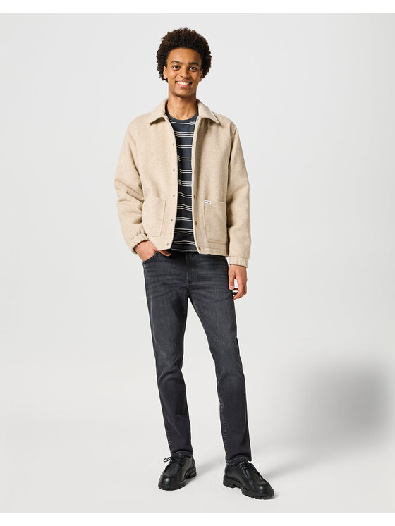 Wrangler Wrangler Jeansy Larston Nocturnal Czarny Slim Fit