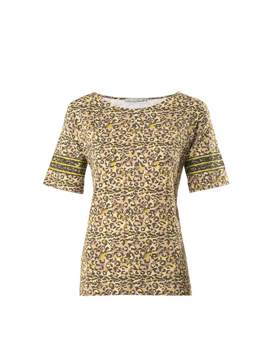 QUIOSQUE QUIOSQUE Blúzka 19-TD-141 Béžová Regular Fit