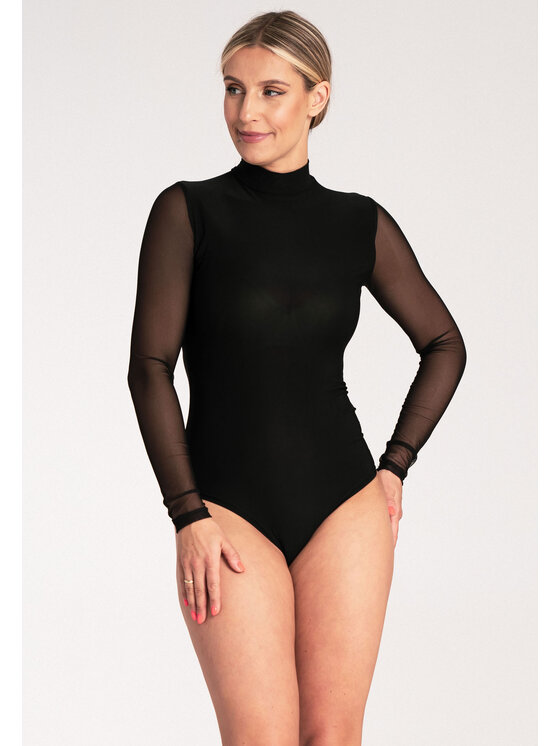 FIGL FIGL Body M1039 Čierna Regular Fit