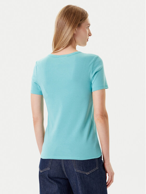 United Colors Of Benetton United Colors Of Benetton Tricou 3GA2E16A0 Verde Regular Fit