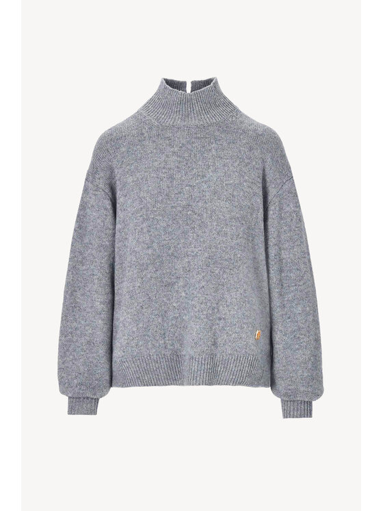 Castellani Castellani Sweter Golf Albane Szary Regular Fit