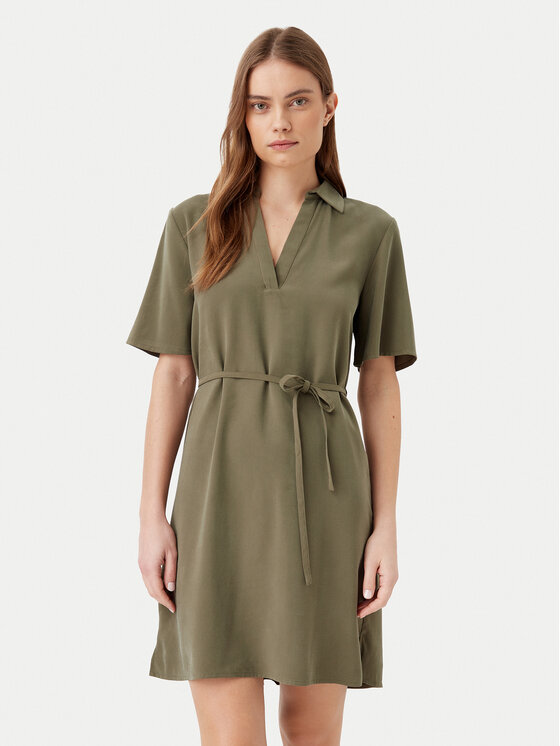 JDY JDY Vsakodnevna obleka Olli 15341086 Zelena Regular Fit