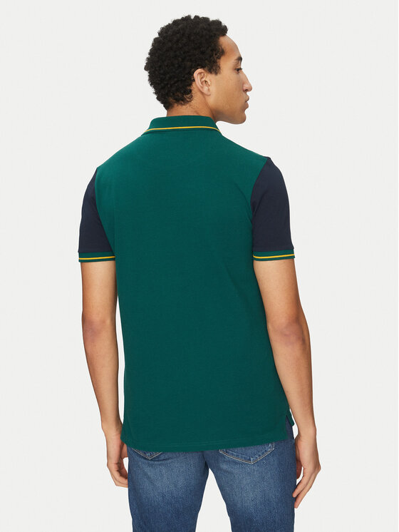 U.S. Polo Assn. U.S. Polo Assn. Polokošeľa MUP3996 Zelená Regular Fit