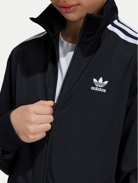 adidas adidas Mikina Firebird IY9800 Čierna Regular Fit