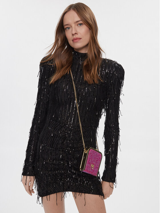 PINKO Pinko Handtasche Box Clutch AI 23-24 PCPL 101514 A159 Rosa