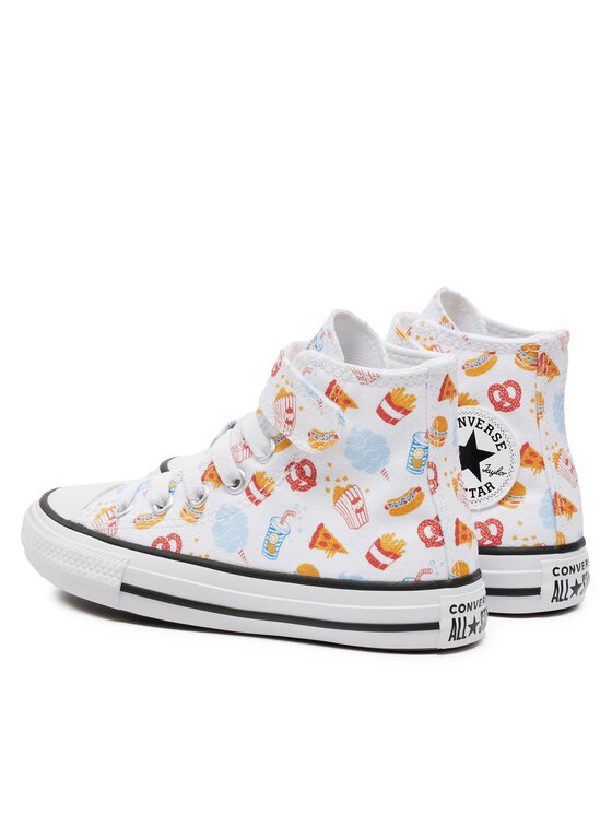 Converse Converse Scarpe da ginnastica Chuck Taylor All Star Easy On Snacks A07377C Bianco