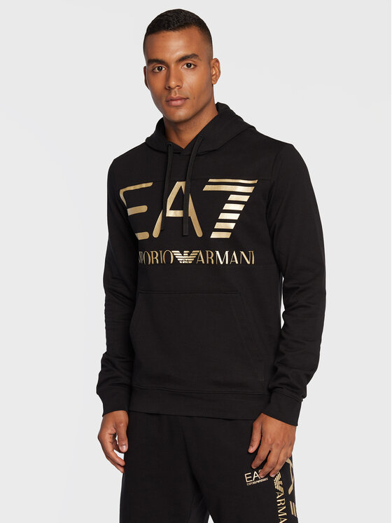 EA7 Emporio Armani EA7 Emporio Armani Felpa 6LPM52 PJFGZ 0208 Nero Regular Fit