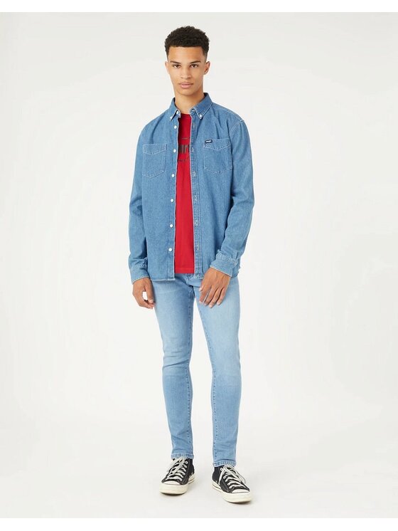 Wrangler Wrangler Jeans BRYSON Blu Skinny Fit
