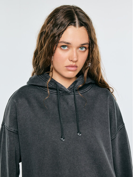 BIG STAR BIG STAR Bluza AGNESSA Czarny Oversize