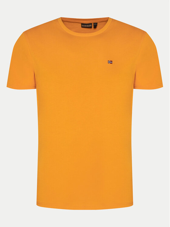 Napapijri Napapijri T-Shirt Salis NP0A4H8D Oranžová Regular Fit