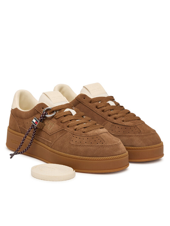 Tommy Jeans Tommy Jeans Sneakersy The Greenwich Edge Max EN0EN03122 Brązowy jasny