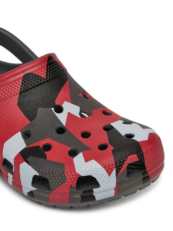 Crocs Crocs Klapki Geo Camo Clog 211009 Kolorowy