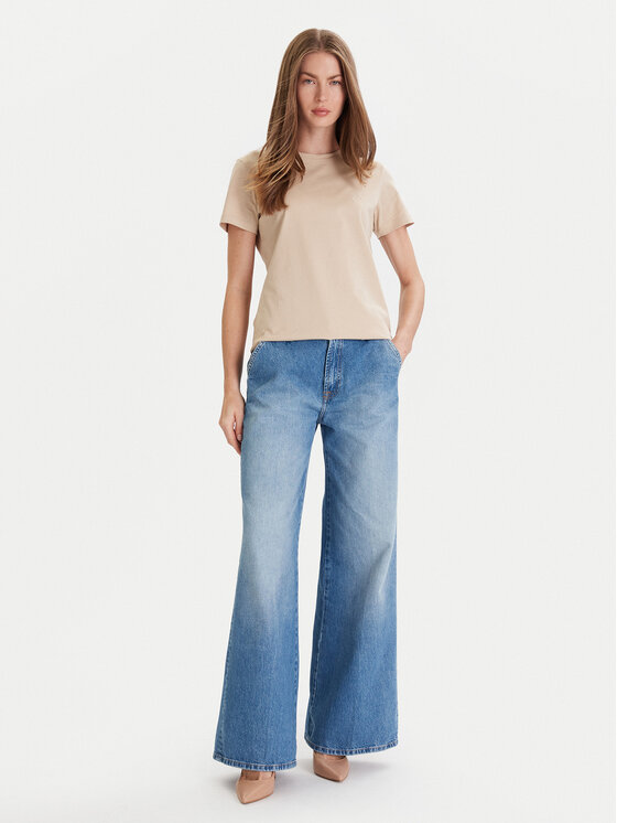 JOOP! JOOP! Marškinėliai 58 253JE58Tia 30049367 Smėlio Slim Fit