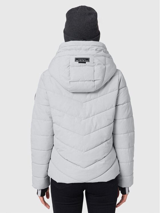 Marikoo Marikoo Kurtka zimowa Samuiaa XVI Szary Regular Fit