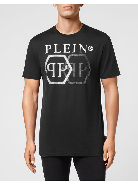 PHILIPP PLEIN PHILIPP PLEIN T-Shirt 3685 Černá Regular Fit