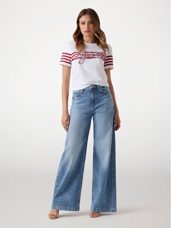 Guess Guess T-Shirt 176709 Biały Classic Fit