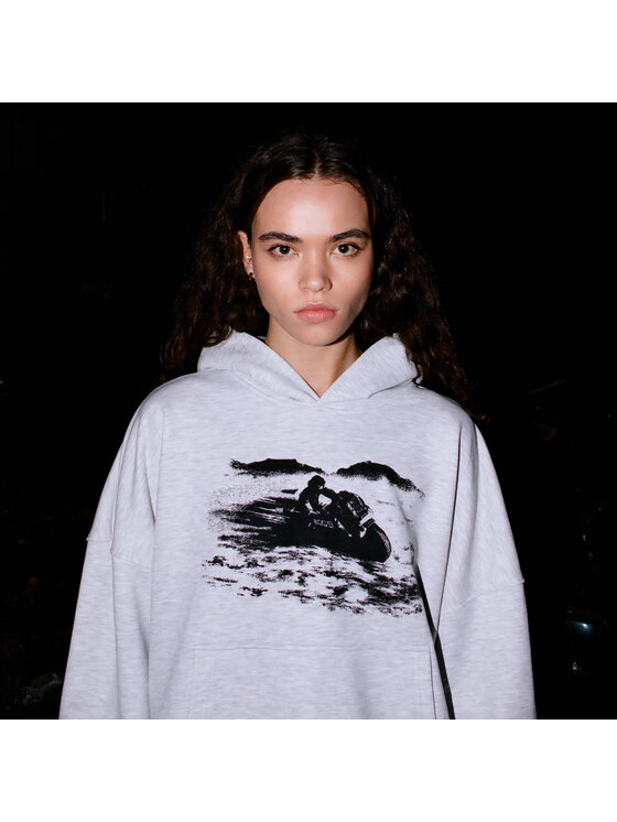 2005 2005 Bluza Wasteland Szary Oversize
