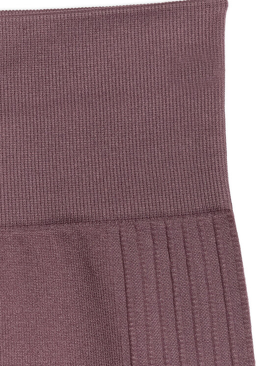 4F 4F Legginsy MULTI ACTIVE Brązowy Slim Fit