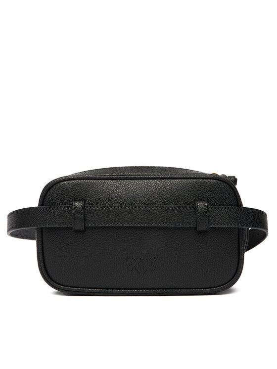 PINKO PINKO Ľadvinka Belt Bag Pelle Bottalata AI 25-26 PCPL 105354 A29Q Čierna